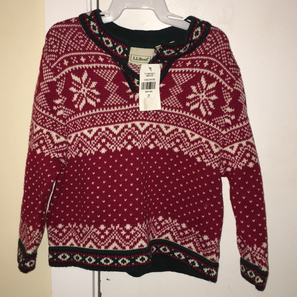 NWT L.L. Bean sweater ❄️